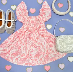 SHADE CRITTERS Swim | Dresses-SEASIDE TOILE SMOCKED DRESS