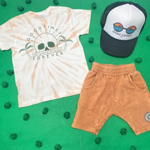 BOY TINY WHALES Bottoms | Bottoms-SEDONA SOLID SHORTS