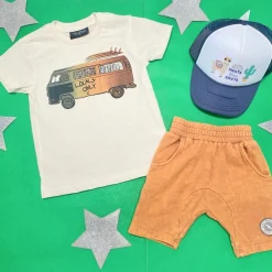 BOY TINY WHALES Bottoms | Bottoms-SEDONA SOLID SHORTS