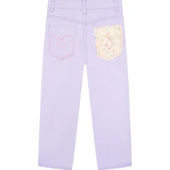 BILLIEBLUSH Bottoms | Denim On Denim-SEQUIN POCKET DENIM PANTS