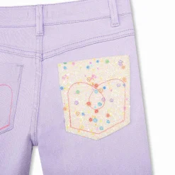 BILLIEBLUSH Bottoms | Denim On Denim-SEQUIN POCKET DENIM PANTS