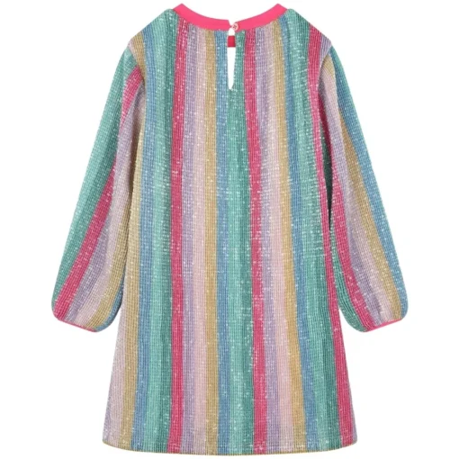 BILLIEBLUSH Dresses | Sequin & Sparkle✨-SEQUIN RAINBOW PLEATED DRESS