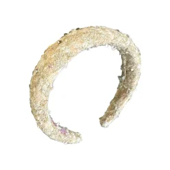 BARI LYNN Clips / Headbands-SEQUIN TWEED HEADBAND