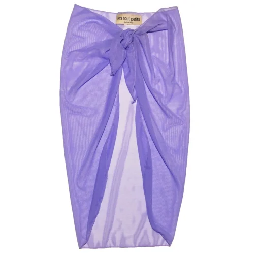 LES TOUT PETITS Swim-SHEER SARONG WRAP COVER UP