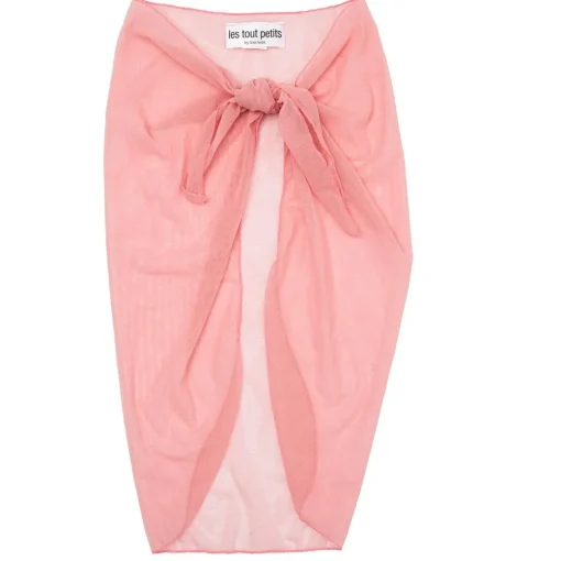 LES TOUT PETITS Swim-SHEER SARONG WRAP COVER UP