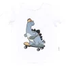 BOY HUXBABY Tops | Tops-SKATIN DINO TSHIRT