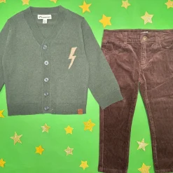 BOY APPAMAN Bottoms-SKINNY CORDUROY PANTS