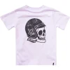 BOY MUNSTER KIDS Tops | Skulls -SKULL CAP TSHIRT