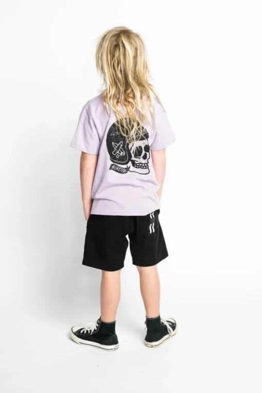 BOY MUNSTER KIDS Tops | Skulls -SKULL CAP TSHIRT