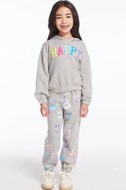 CHASER KIDS Bottoms | All Things Smiley Face-SMILEY DAZE SWEATPANTS