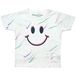 PRINCE PETER Tops | All Things Smiley Face-SMILEY FACE PAINT SPLATTER TSHIRT