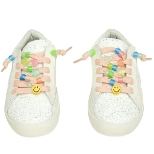 MINI DREAMERS Shoes | Neon-SMILEY GLOW IN THE DARK SNEAKERS