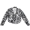 CHASER KIDS Outerwear | Leopard-SNOW LEOPARD VELVET MOTO JACKET