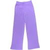 KATIE J NEW YORK Bottoms-SO VIOLET DYLAN WIDE LEG SWEATPANTS