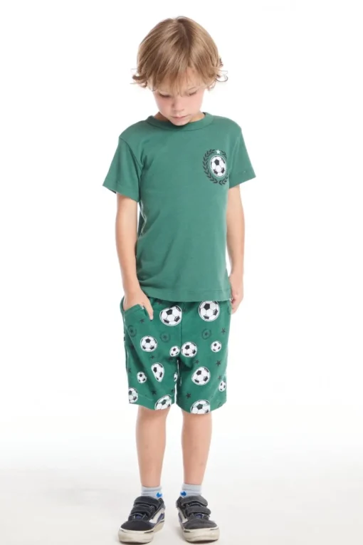 BOY CHASER KIDS Bottoms | Camp Outfits-SOCCER SHORTS