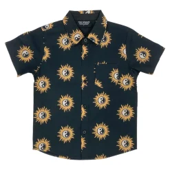 BOY TINY WHALES Tops-SOL BUTTON DOWN TOP