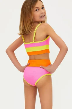 BEACH RIOT KIDS Sets | Swim-SOLEIL LITTLE EVA AND EMMY TWO PIECE BIKINI