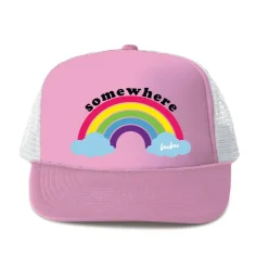 BUBU Hats / Beanies | Rainbow-SOMEWHERE RAINBOW TRUCKER HAT