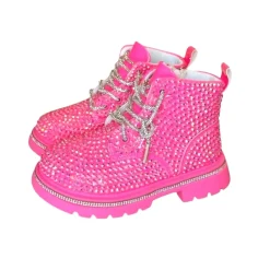 LOLA AND THE BOYS Shoes | Neon-SPARKLE BOOTS