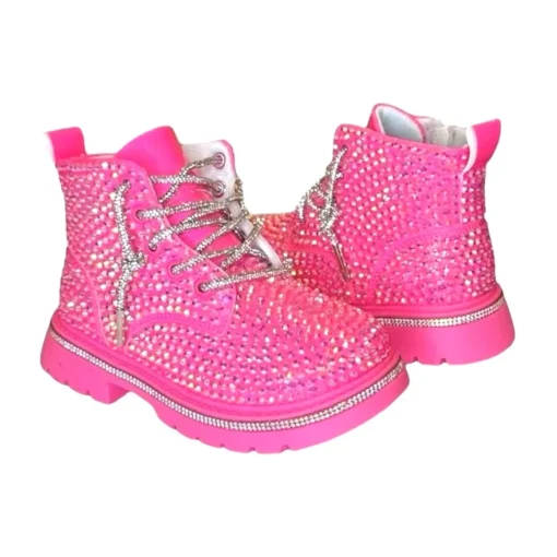 LOLA AND THE BOYS Shoes | Neon-SPARKLE BOOTS