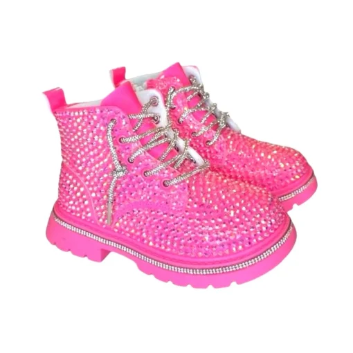 LOLA AND THE BOYS Shoes | Neon-SPARKLE BOOTS