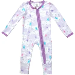 ESME Sets | Footies / Pajamas-SPRINKE BEAR ZIP FOOTIE