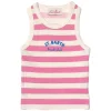 MC2 SAINT BARTH KIDS Tops | Matching Sibling Outfits-ST BARTH BEACH CLUB STRIPE TANK TOP