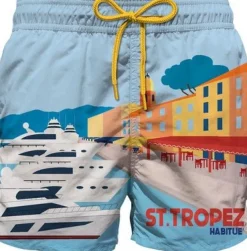 BOY MC2 SAINT BARTH KIDS Sets | Swim-ST TROPEZ SWIM TRUNKS (PREORDER)