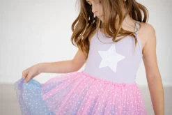PETITE HAILEY Dresses | Dresses-STAR LAYERED TUTU DRESS