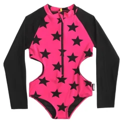 NUNUNU Swim | Stars-STARS CUT OUT ONE PIECE SWIMSUIT