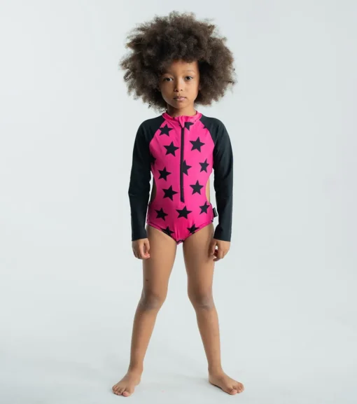 NUNUNU Swim | Stars-STARS CUT OUT ONE PIECE SWIMSUIT