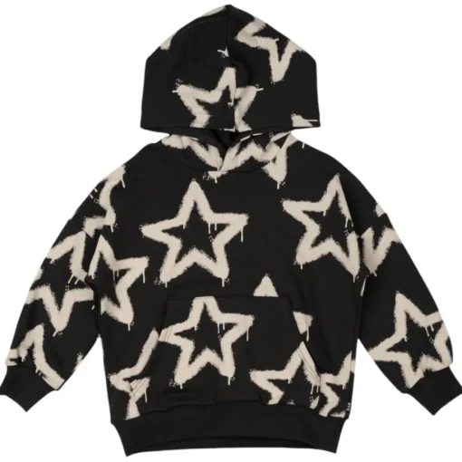 BOY ROCK YOUR BABY Outerwear | Stars-STARS HOODIE