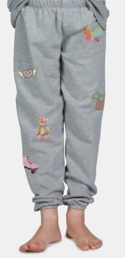 LAUREN MOSHI Bottoms-STICKER BEANS SWEATPANTS