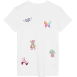 LAUREN MOSHI Tops-STICKER BEANS TSHIRT