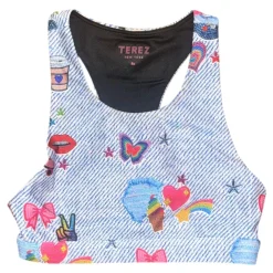TEREZ Tops | Camp Outfits-STICKERBEANS X SPORTS BRA