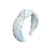 BARI LYNN Clips / Headbands-STONE MESH HEADBAND