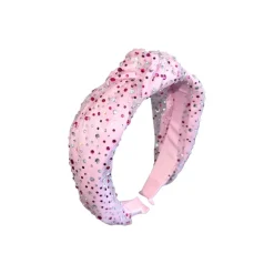 BARI LYNN Clips / Headbands-STONE MESH HEADBAND