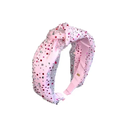 BARI LYNN Clips / Headbands-STONE MESH HEADBAND