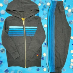 BOY AVIATOR NATION KIDS Bottoms | America 🇺🇸-5 STRIPE SWEATPANTS