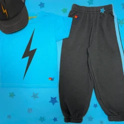 BOY AVIATOR NATION KIDS Bottoms | America 🇺🇸-5 STRIPE SWEATPANTS