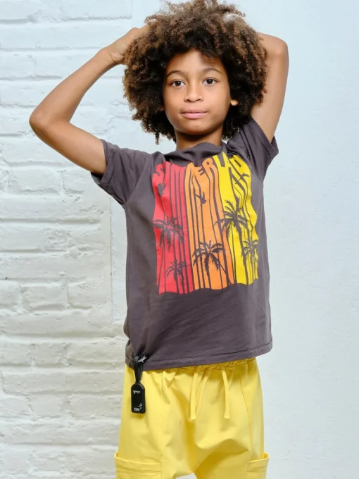 BOY YPORQUE Tops-SUMMER PALMS SOUND TSHIRT