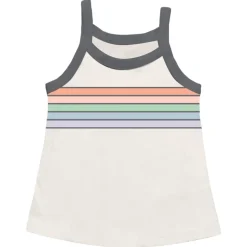 TINY WHALES Tops | Rainbow-SUNSET TANK TOP