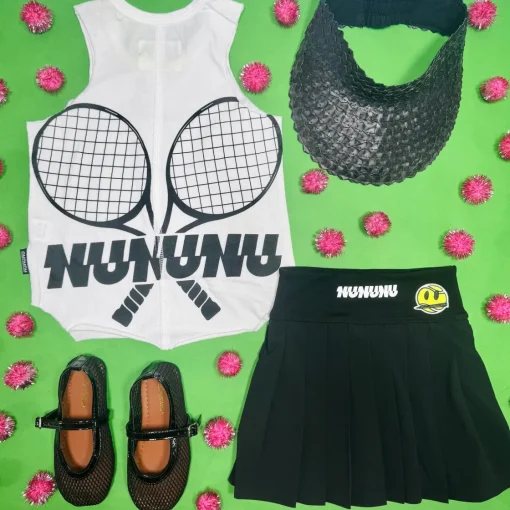 BOY NUNUNU Bottoms | Sports Theme-TENNIS SKIRT
