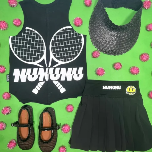 BOY NUNUNU Bottoms | Sports Theme-TENNIS SKIRT