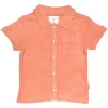 BOY SOL ANGELES KIDS Tops-TERRY CABANA BUTTON DOWN TOP