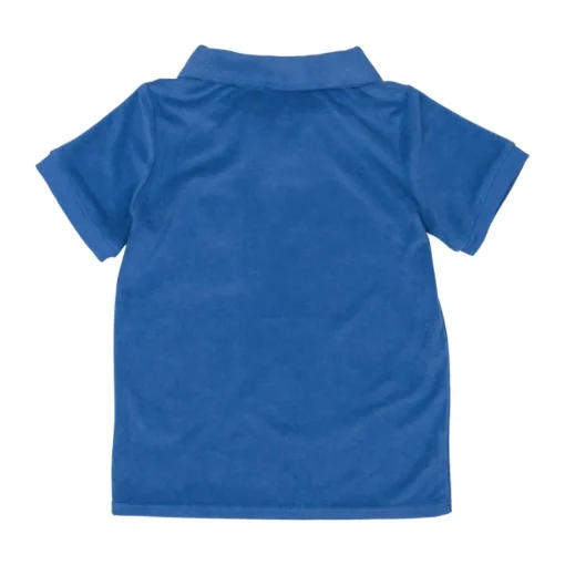 BOY ROCK YOUR BABY Tops-TERRY TOWEL POLO TSHIRT