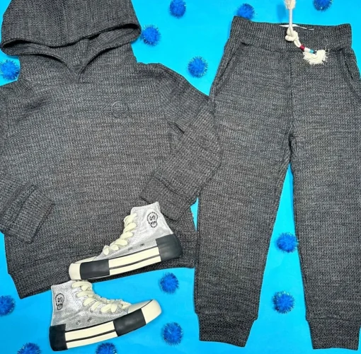 BOY SOL ANGELES KIDS Outerwear-THERMAL HOODIE