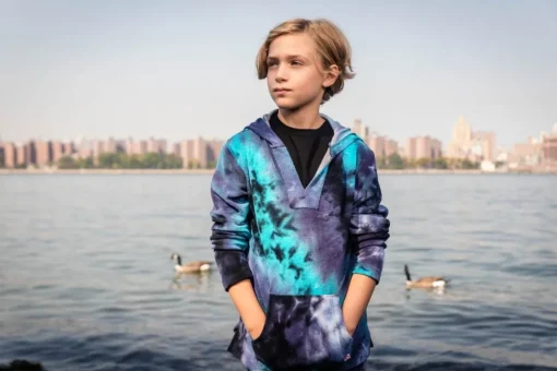 BOY APPAMAN Outerwear | Tie Dye-TIE DYE BAJA TERRY HOODIE