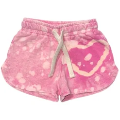 BOY CALIFORNIAN VINTAGE Bottoms | Hearts-TIE DYE HEART SHORTS