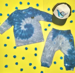 BOY MUNSTER KIDS Tops | Tie Dye-TIE DYE LENNY LONG SLEEVE TSHIRT